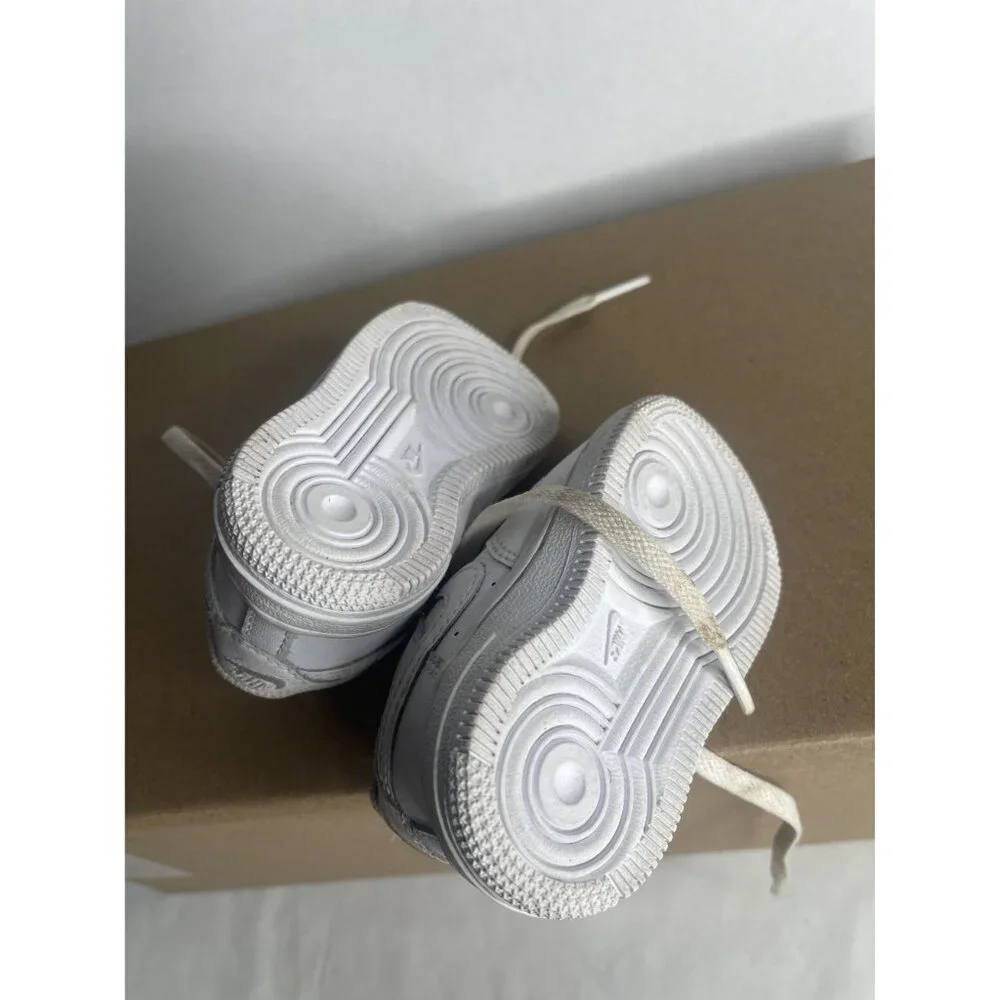 Nike Boys Air Force 1 LE DH2926-111 White Casual Shoes‎ Sneakers Size 3C